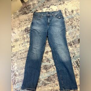 High-Waisted OG straight leg jeans Old Navy size 12